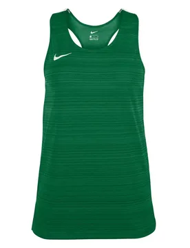 Stock Dry Miler Sleeveless T-shirt Green L Women - Nike - FashionsVida