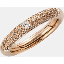 Anillo Pop de oro y diamantes