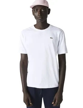 Sport Regular Fit Ultra Dry Performance Short Sleeve T-shirt White L - Lacoste - FashionsVida