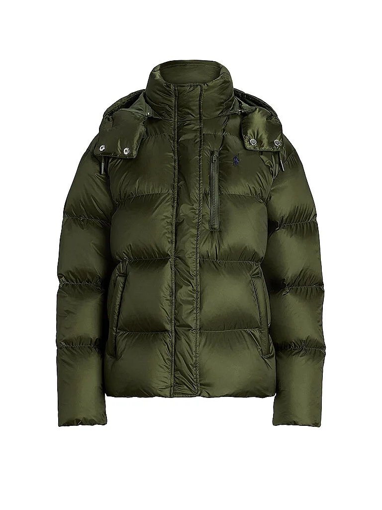 Chaqueta de plumas oliva XS - Ralph Lauren - FashionsVida