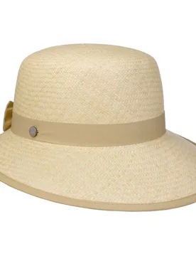 Vina Panama Hat by - nature-beige - Damen - Size: M (57-58 cm) - Lierys - FashionsVida