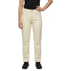 Jeans A Vita Alta Lexa Straight Ecru Denim 32