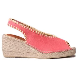 Sandali Con Zeppa In Esparto Laila-sd Raspberry EU 37