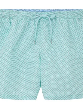 Pantaloncino Da Bagno Grid Aqua S - Hackett - FashionsVida