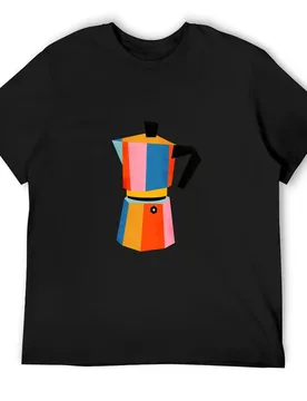 Multicolor Moka Pot T-Shirt sweat cheap stuff summer clothes plain white t shirts men - Aliexpress - FashionsVida