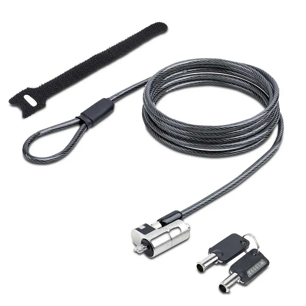 Verrouillage De L´ordinateur Portable 2 M Black One Size unisex - StarTech - FashionsVida