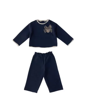 Completo 2 pz BLU SCURO 18M - Mayoral - FashionsVida
