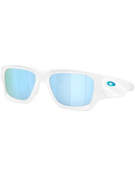 Lunettes de soleil polarisantes - Instagator Matte White/Prizm Deep Water Polar - Blanc - Oakley - FashionsVida