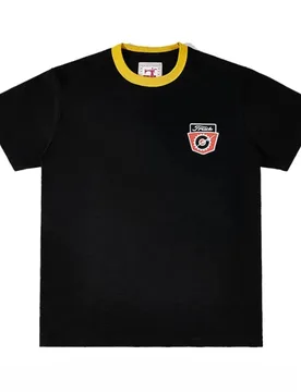 Pure Blood American Retro T-Shirt with Car Print, Men's Short-Sleeved Shirt, Heavyweight Washed Color Blocking Round Neck T-Shir - Aliexpress - FashionsVida