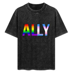 ALLY T-Shirt Sport Basic Moisture Wicking Tee