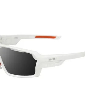 Chameleon Polarized Sunglasses Matte White White Strap/CAT3 Men,Women - Ocean Sunglasses - FashionsVida