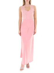 Abito con pizzo ROSA XL