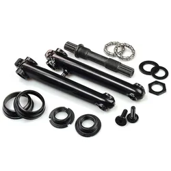 Pedivella Ps001-6t 8t Bmx Cr-mo Black