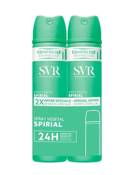 Duo Spirial Roll-On Vegetal Deodorant - LABORATOIRES SVR - FashionsVida