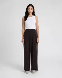 WIDELEG JERSEY PANTS female