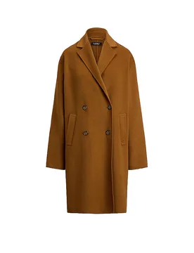 Wollmantel DAWLEY camel 38 Damen - LAUREN RALPH LAUREN - FashionsVida