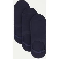 Pack 3 calcetines pinkis lisos hombre