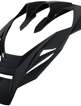 Spoiler Superiore AIRFOIL SB Rubatone Nero per Casco AI taglia un - Icon - FashionsVida