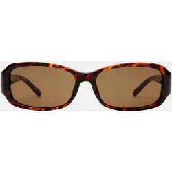 Gafa de sol de mujer rectangular en inyectado