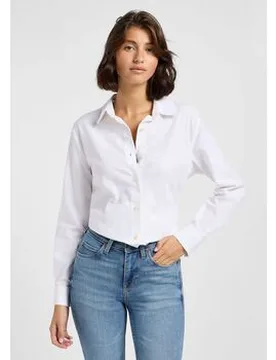 Blusen 112363627 Pkyls Shirt-White Eu S Female - Lee - FashionsVida