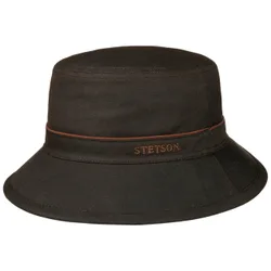 Avasun Waxed Cotton Bucket Hat by - dark brown - Female - Size: M (56-57 cm)