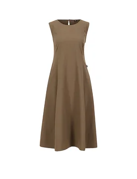 Abito lungo da donna Lorca marrone 34 - Meru - FashionsVida