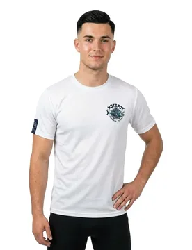 Future Tuna Short Sleeve T-shirt White L Men - Hotspot Design - FashionsVida