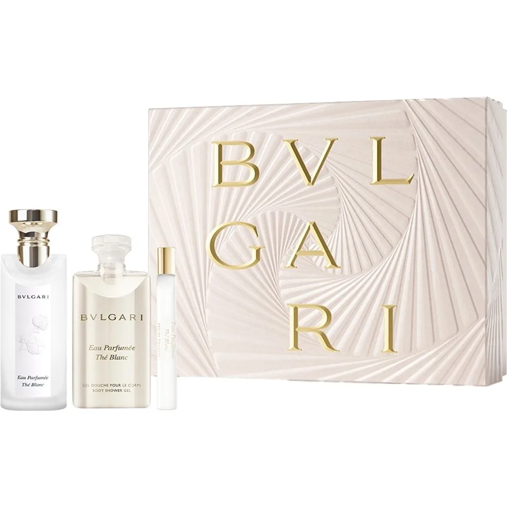 Estuche De Regalo Eau De Toilette Eau Parfumée Thé Blanc - Bvlgari - FashionsVida