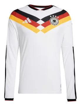 Deutschland 26 Authentic Langarm Heimtrikot DFB - T-Shirt-langarm - weiss - Herren - Size: L - Adidas - FashionsVida