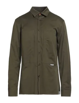 Hemd Herren Militärgrün S Herren - BERNA - FashionsVida