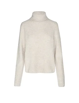 Pull à col roulé FUBRINI crème XXL - BOSS - FashionsVida