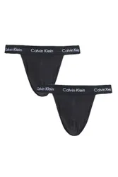 Pack Black Cotton Stretch Jock Strap Briefs Men's Medium - - Black - Size: Medium