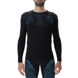 Running Ultra1 Long Sleeve T-shirt Black / Atlantic / Atlantic XL Men