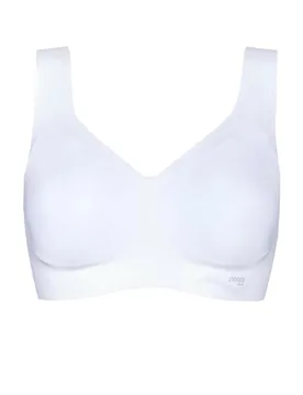 Pack White Zero Feel Seamfree Bralette with Removable Pads Ladies Medium - - White - Size: Medium - Sloggi - FashionsVida