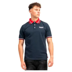 Polo à Manches Courtes Ellers Grove Navy / Red / White XL