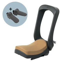Seggiolino Portabimbo Per Bicicletta Junior Black / Brown