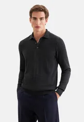Regular Pullover Uni Grau L
