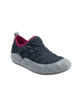 Women's 'Alondra' Quilted Slippers in Navy Size: 5 - Navy - Size: 5 - Lotus - FashionsVida