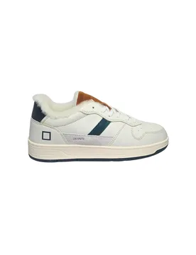 M431-c2f-vn-wi DATE Uomo Pelle Bianco - D.A.T.E. - FashionsVida