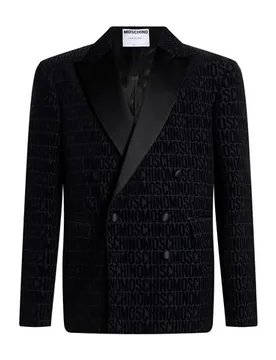Americana Hombre Negro 50,52 Hombre - Moschino - FashionsVida