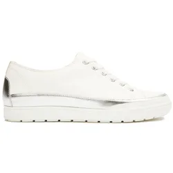 Womens Cup Sole Trainers - White - Size Uk 3.5
