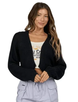 Cardigan Navigator Black S - Salty Crew - FashionsVida