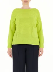 Maglione in lana VERDE S