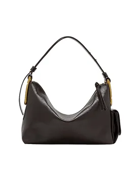 Bolso de piel - Hobo Bag SCENE Large marrón - Marc jacobs - FashionsVida