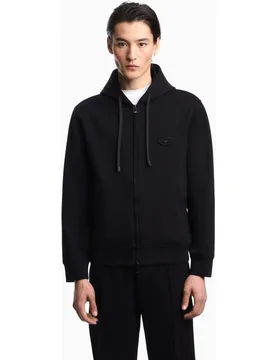 Sudadera de hombre con capucha y cremallera - Emporio Armani - FashionsVida