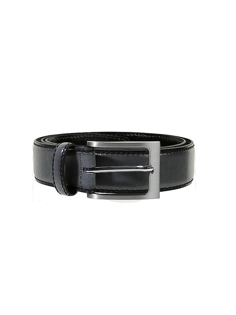 Ledergürtel grau 95 Herren - Condor - FashionsVida