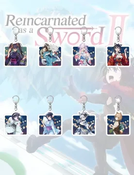 Anime Reincarnated As A Sword Acrylic Pendant Keychains Fran Amanda Lumina Clarent Accessories Car Key Ring Gifts 6CM - Aliexpress - FashionsVida