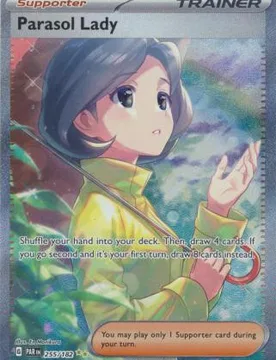 Pokemon SV Paradox Rift 255/182 Parasol Lady (Alternative Art, Full Art) - Pokémon - FashionsVida