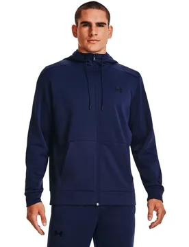 Sweat-shirt à Zip Armour Fleece Midnight Navy / Black M - Under armour - FashionsVida