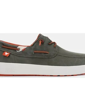 Náuticos de hombre en lona con cordones elásticos - Walk In Pitas - FashionsVida